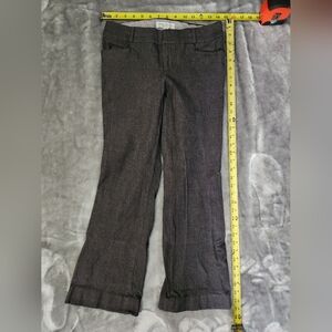 Banana Republic Charcoal Flare Pants